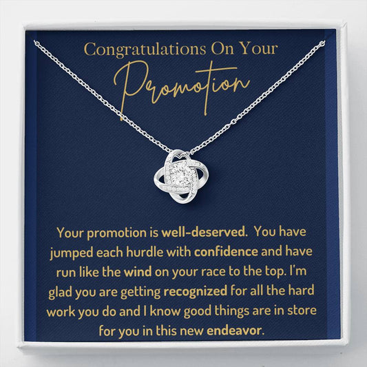 Congratulations On Your Promotion Necklace