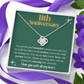 11th Anniversary Love Knot Necklace