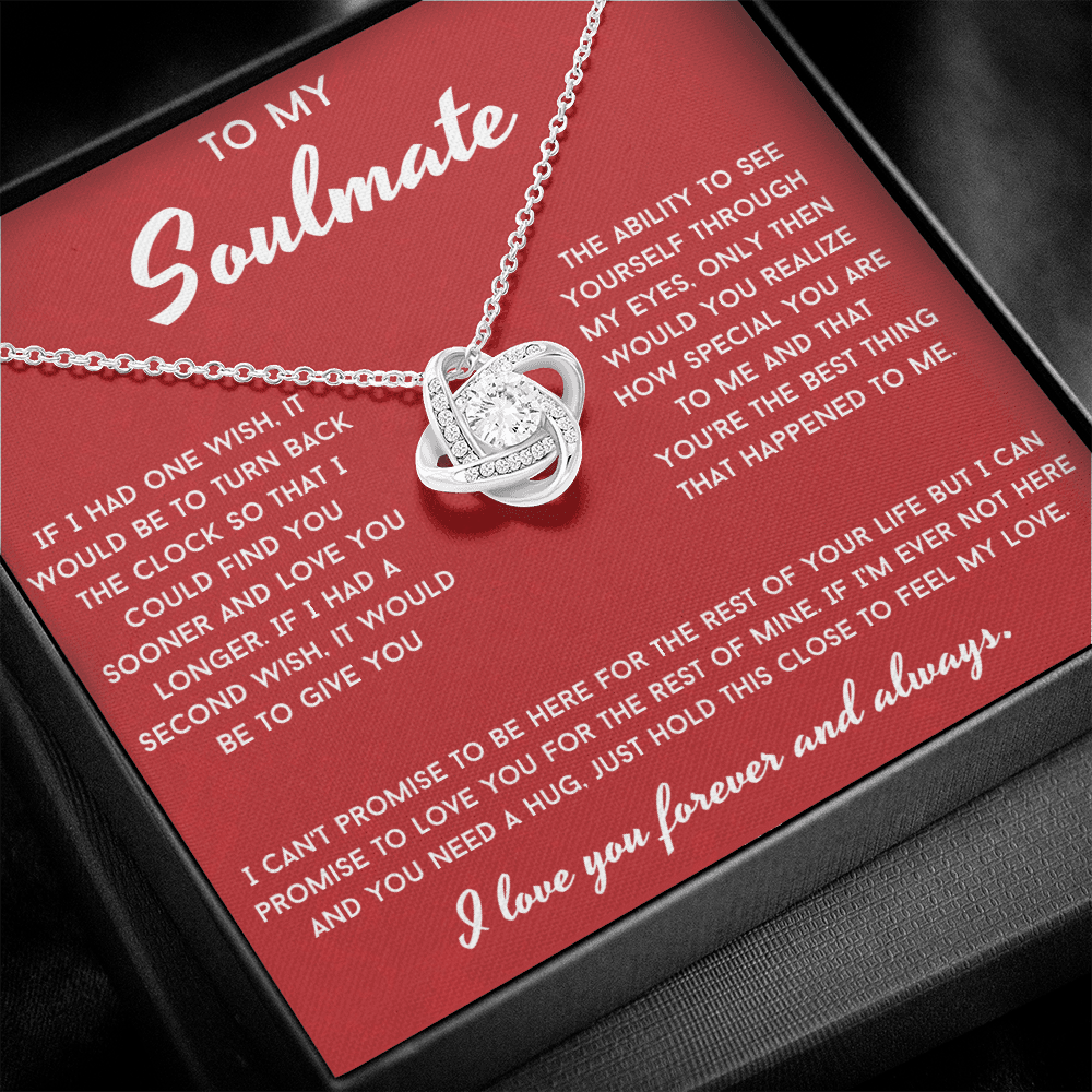 To My Soulmate - My Love Necklace