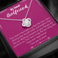 My Sweet Girlfriend Love Knot Necklace