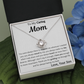 To My Caring Mom From Son Love Knot Necklace