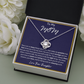 To My Mom from Your Daughter Love Knot Necklace