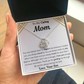 To My Caring Mom From Son Love Knot Necklace