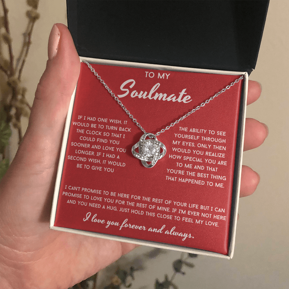 To My Soulmate - My Love Necklace