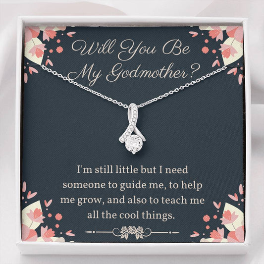 Will You Be My Godmother Necklace