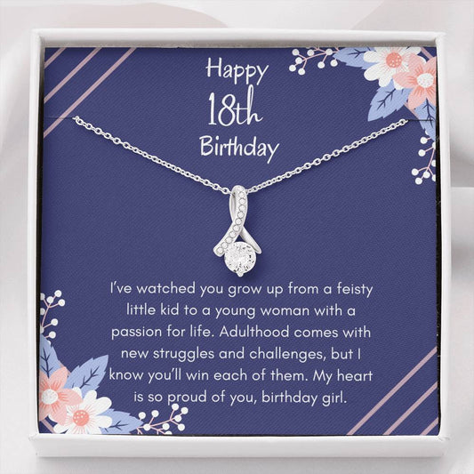 Happy 18th Birthday Necklace