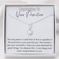 Congratulations On Your Promotion Necklace
