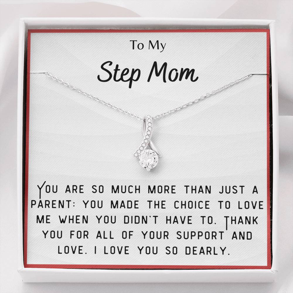 To My Step Mom Necklace