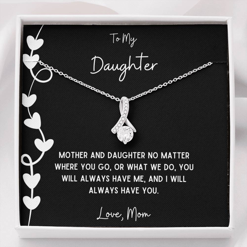 Mother and Daughter Love Necklace