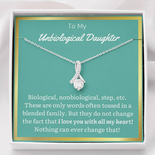 Unbiological Daughter Necklace