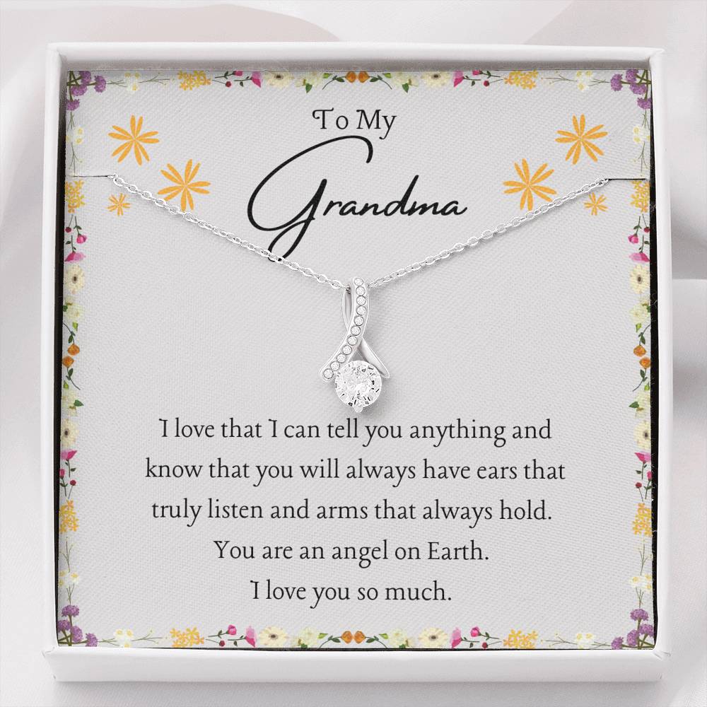 To My Grandma Necklace