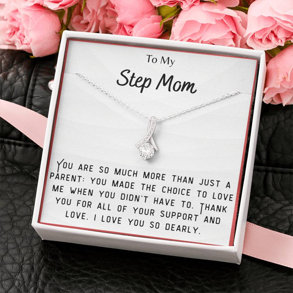 To My Step Mom Necklace