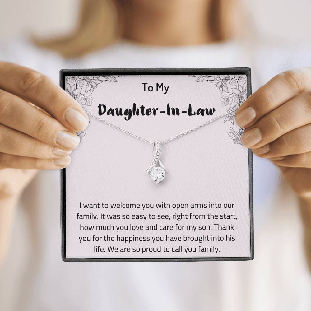 To My Daughter In Law Necklace