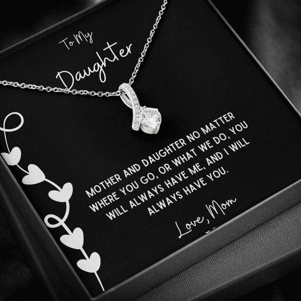 Mother and Daughter Love Necklace