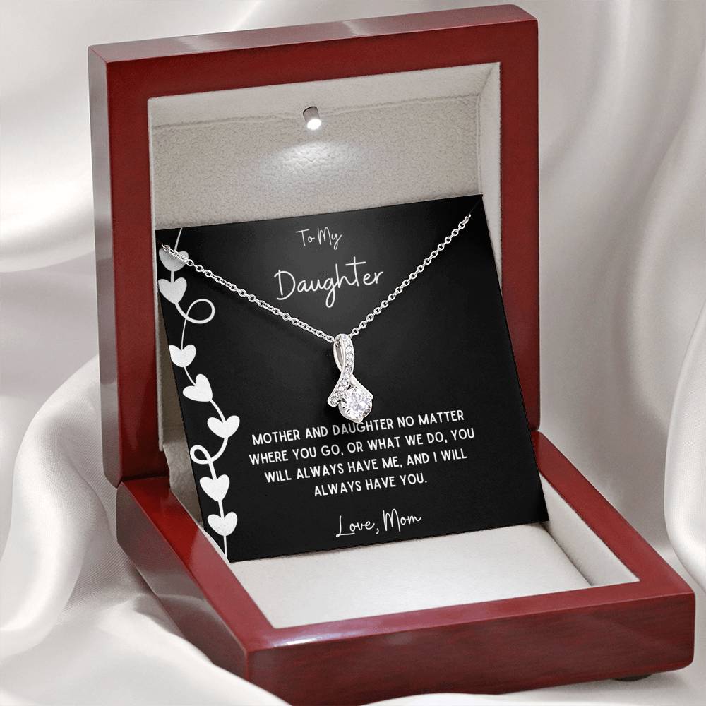 Mother and Daughter Love Necklace