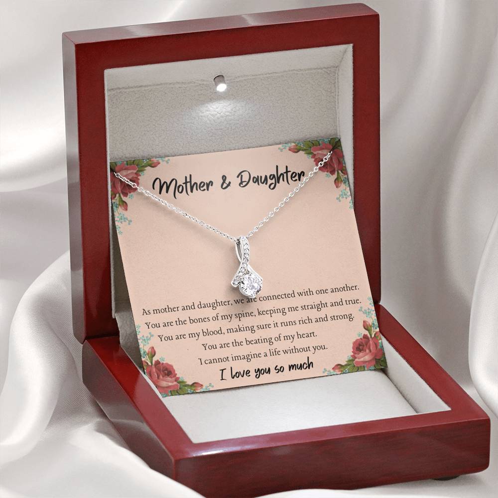 Mother and Daughter Necklace