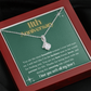 11th Anniversary Ribbon Necklace