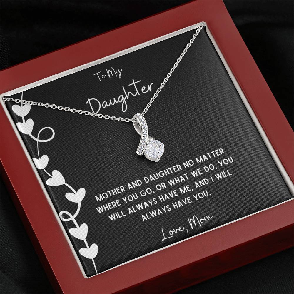 Mother and Daughter Love Necklace