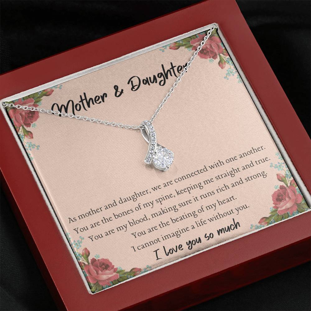 Mother and Daughter Necklace