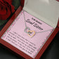 To My Dearest Soul Sister Interlocking Hearts Necklace