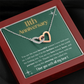 11th Anniversary Interlocking Hearts Necklace