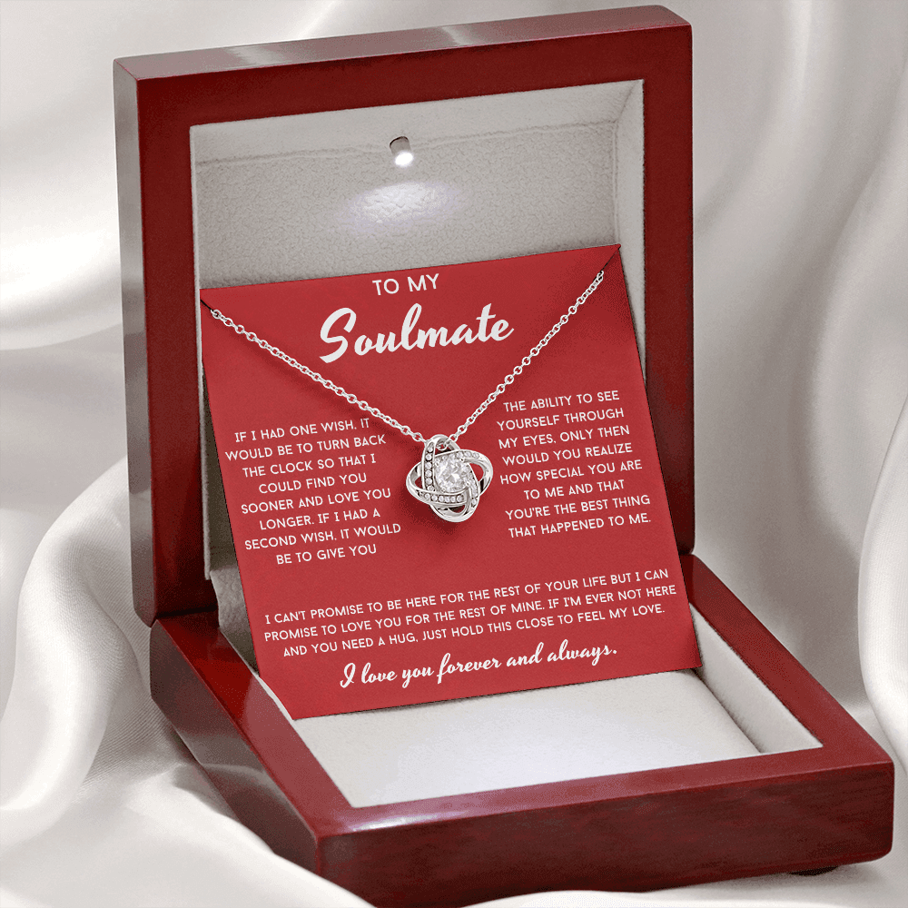 To My Soulmate - My Love Necklace