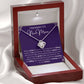 Congratulations To A New Mom Love Knot Necklace