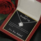 To My Beautiful Wife Necklace Gift