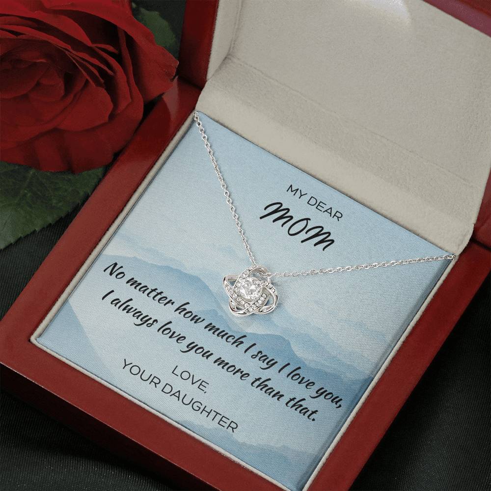 Dear Mom Love Necklace