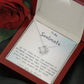 To My Soulmate Love Knot Necklace