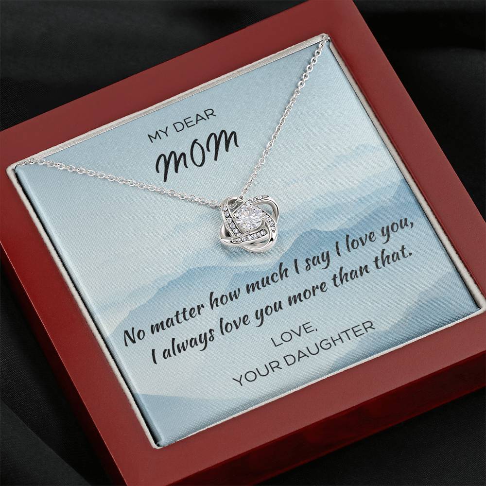 Dear Mom Love Necklace