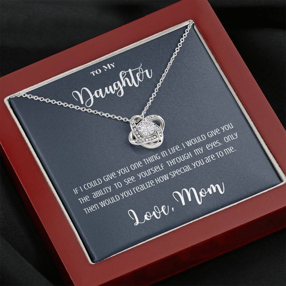 Mother To Daughter Gift Necklace