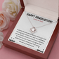 Happy Graduation Class of 2022 Love Knot Necklace