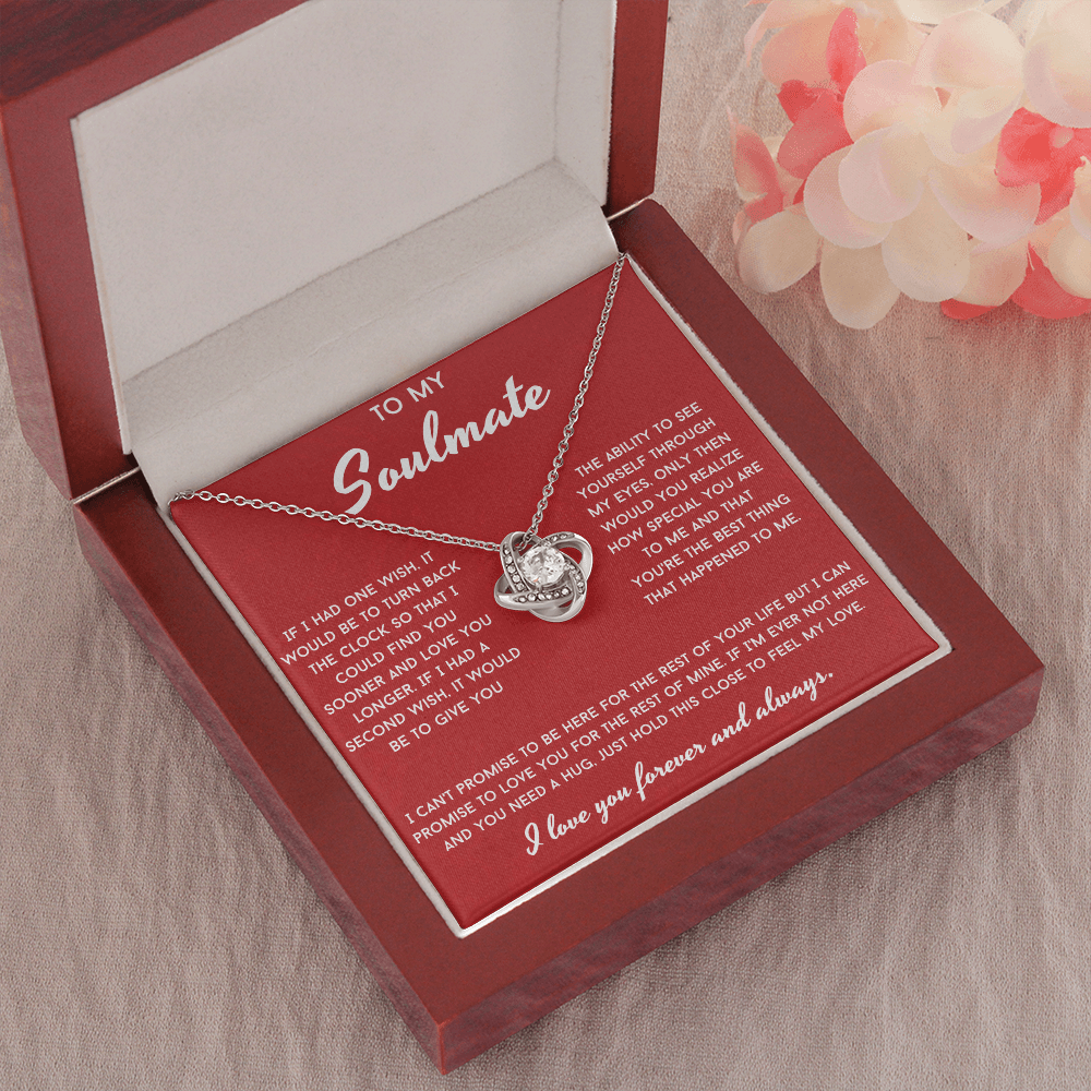 To My Soulmate - My Love Necklace