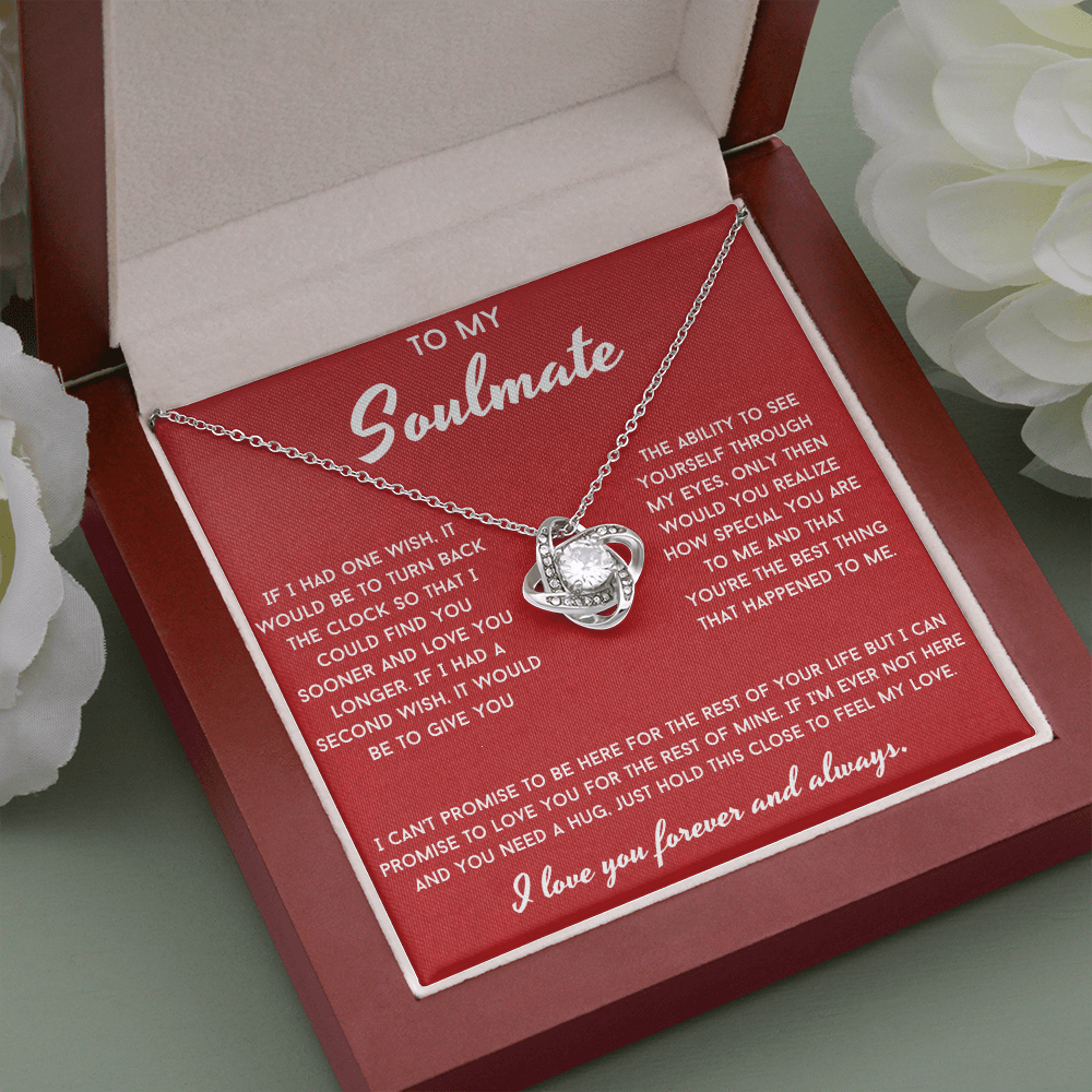 To My Soulmate - My Love Necklace