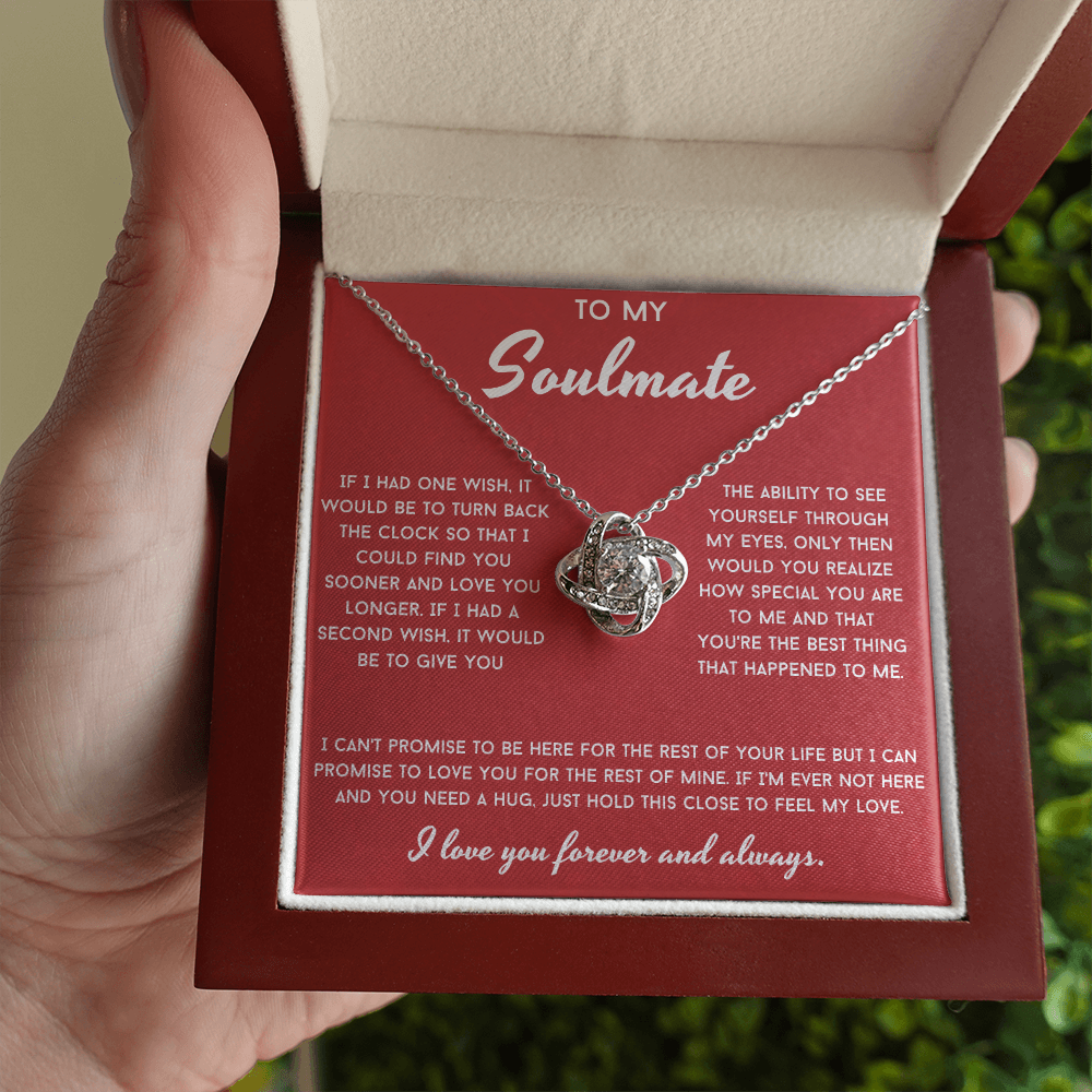 To My Soulmate - My Love Necklace