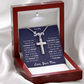 To My Son From Your Mom Cross Necklace