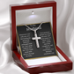 To My Husband Cross Necklace