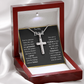 To My Dad Cross Necklace